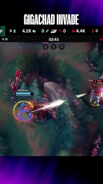 Chad J4 Invade 🗿🗿🗿 #leagueoflegends