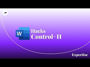 Microsoft Word Hack: Control H