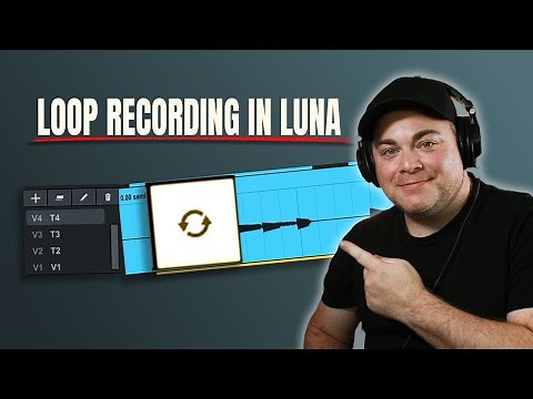 UAD Luna Loop Recording Tutorial 👉 Versions and Takes