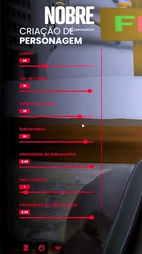 Como Fazer Personagem Bonito GTA RP!! #gta #fivem #highlight #gtafivem #santagroup #cidadenobre