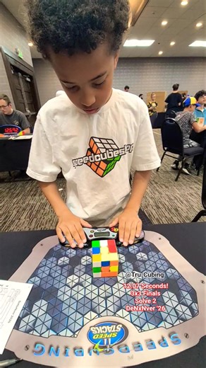 12.07 Seconds! 3x3 Finals, S2 - DeNxNver '26 #fyp #shorts #speedcubeshop #viral #trending #fun