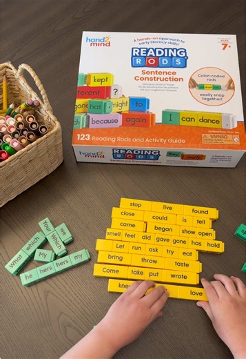 Building Sentences with Hand2Mind Reading Rods