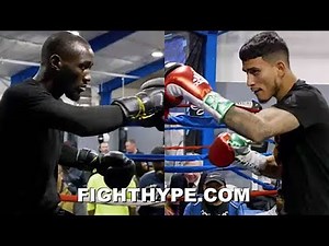 TERENCE CRAWFORD AND JOSE BENAVIDEZ MEDIA DAY HIGHLIGHTS; WORKOUTS AND HEATED ENCOUNTER