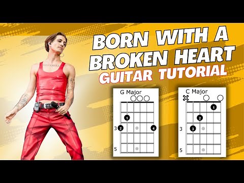 Born With A Broken Heart Damiano David Guitar Tutorial