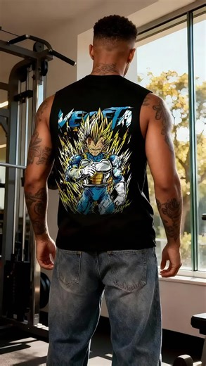 They call it arrogance. I call it standard. ✨👊🏻#TikTokShopStockUp #streetwear #vegeta #DBZ #Tank