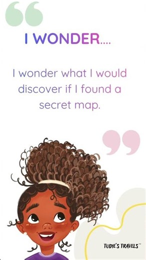 Wonder with Tudie 💜 | Wonder 014: What Would You Discover on a Secret Map?