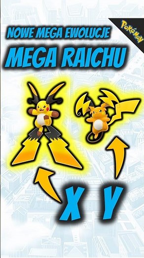 Mega Raichu X and Y new mega evolutions from Pokemon Legends Z-A Mega Dimension #pokemon #pokemon...