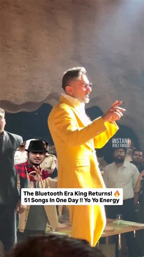 Instant Bollywood on Instagram: "The comeback we waited for – Bluetooth era king is back! 🔥 51 songs in one day – let the vibes begin! 🎶"