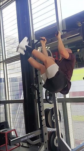 Build Rotational Core Strength with the Hanging Windshield Wipers! #Shorts