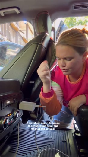 Loose plugs? Not on my watch. 😏 Snug Plug® keeps my charger locked in so I can work from anywhere without the mid-deadline panic. Easy, affordable, and honestly a total lifesaver. Grab yours today at and thank me later. 🛒✨ #WalmartFinds #WorkFromAnywhere #TravelHacks Snug Plug Walmart, loose plug fix, car charger secure, laptop charging solution, work from anywhere, affordable tech accessory, Travel Hack | Brittanymolfese