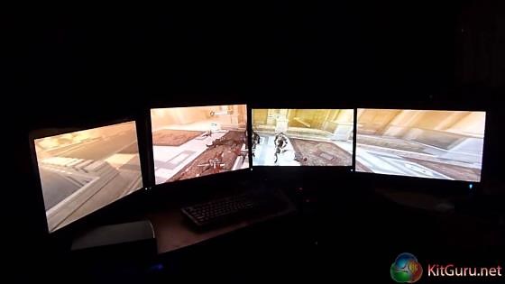 Assassins Creed Brotherhood - 4 screens Eyefinity