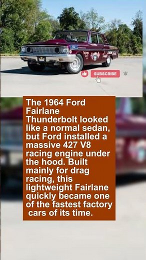 Ford Put a Racing Engine in This Car