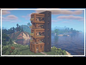 Building a Modern Apartment Building | Minecraft Tutorial