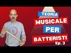 TEORIA MUSICALE PER BATTERISTI PRINCIPIANTI - SINCOPE - EP.3