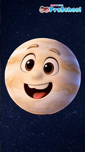 Learn Planet Names 🪐 | Solar System Song + Kids Learning | Happy Tots Preschool