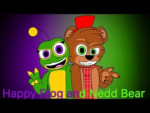 Happy Frog and Nedd Bear Voices animation •Fnaf UCN•