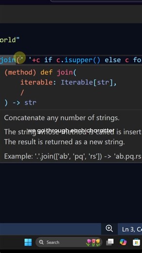 Add space before capital word #coding #python #programming