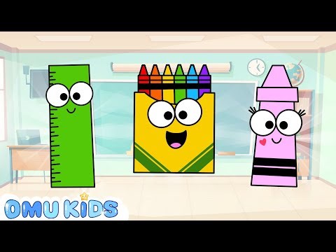 What’s in the Classroom? School Vocabulary Song | Omu Kids