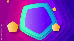 A shield with a purple and electric blue background, featuring a circle in the middle. The font used is violet and magenta, symbolizing symmetry and representing automotive lighting gadgets