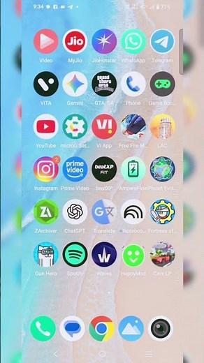 how to change home screen style