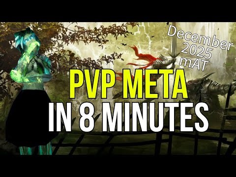 Top 5 META PvP Builds – December 2025 GW2 EU mAT