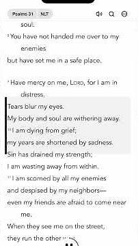 Psalms 31 NLT(Bible)Download this Holy Bible in the App Store #jesus #christ #wordofgod #bible