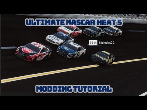 The Ultimate Nascar Heat 5 Modding Tutorial (How to mod meshes and more!)
