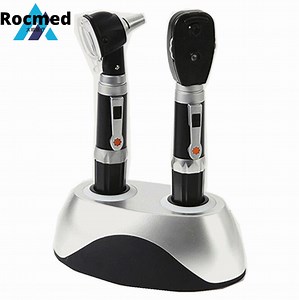 [Hot Item] Handheld Rechargeable Portable Eye Test Machine Device/Optic Ophthalmic Direct Ophthalmoscope, Diagnostic Set Otoscope & Ophthalmoscope