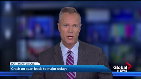 Traffic delays after major incident closes Port Mann Bridge