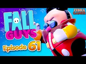 Tails & Dr. Eggman Costumes! Eggman vs. Tails Bundle! - Fall Guys Gameplay Part 61