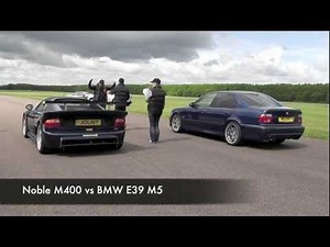 Noble M400 vs BMW E39 M5