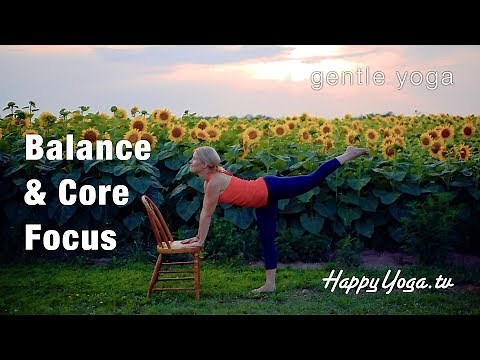 Chair Yoga | Mastering Balance | Happy Yoga On Demand