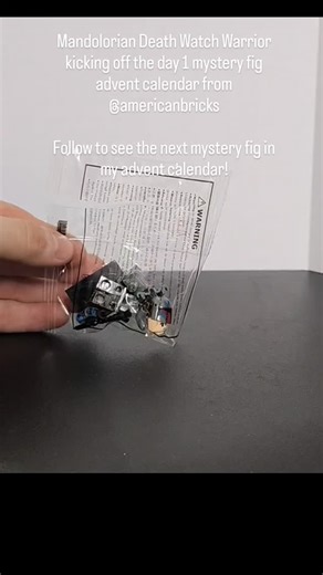 Commander B-327 on Instagram: "Check out the custom Death Watch Warrior minifigure! I picked it up from @americanbricks and I'm kicking off my December series where I'll be unveiling a mystery figure from my order every day, creating my own advent calendar! Follow along to see what's coming next! #starwars #lego #legostarwars"