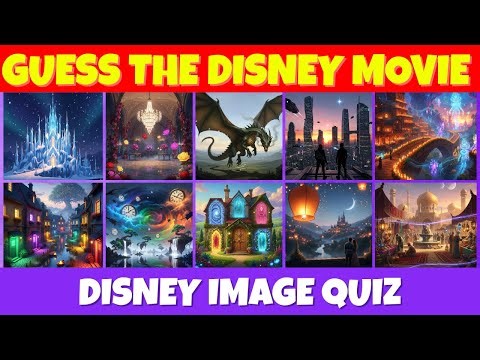 Guess the Disney Movie by Image 🎬✨ | Disney Quiz
