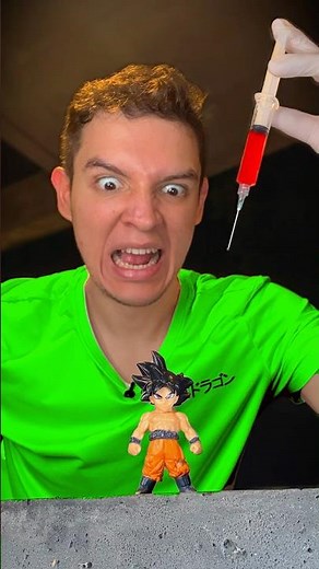 I hid behind my son Goku because of this!! 😱