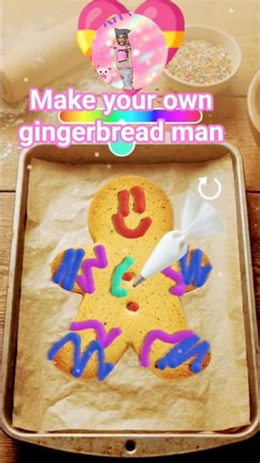make your own gingerbread man