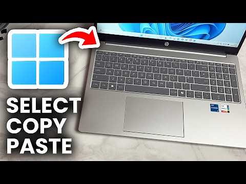 Windows Computer: How To Select, Copy, & Paste