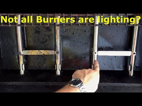 Why Aren't All My Grill Burners Lighting? (Easy fix)