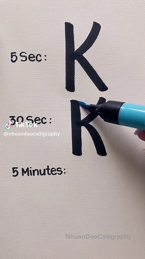 NhuanDao Calligraphy trên TikTok