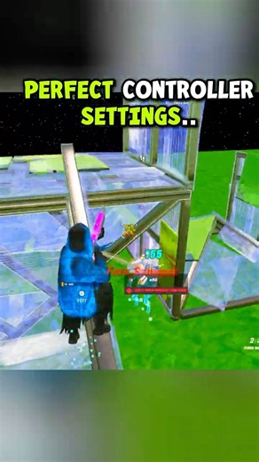 🎯*PERFECT* CONTROLLER SETTINGS #fortnite #prosettings #tutorial