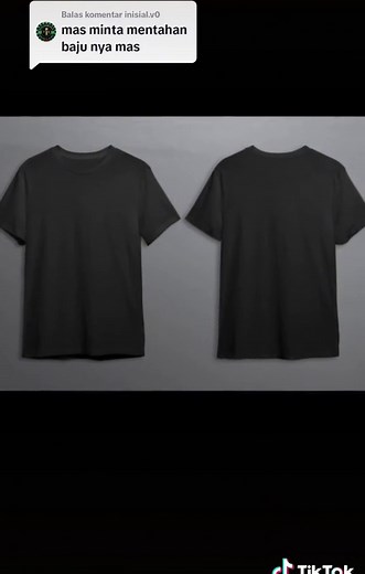 Mentahan Kaos Polos Hitam untuk Desain Kreatif