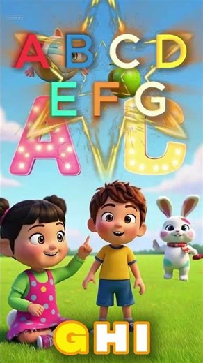 ABC Song for Kids | Learn Alphabet with Lina, Omar & Bunny