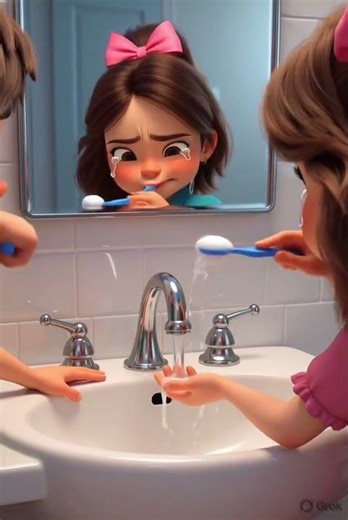Goodbye Cavities! 🦷✨ | Fun AI Animated Tooth Brushing Guide for Kids