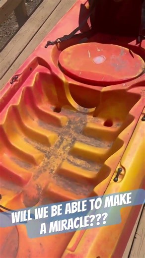This Kayak Is DISGUSTING 😳 Can It Even Be Cleaned? #Shorts