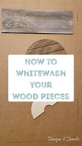 38K views · 479 reactions | Quick tips for getting a “whitewash” look on your laser cut pieces. It’s so easy and created a unique look every single time. | Katie Tennis | Facebook
