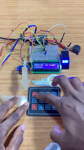 Clavier lecteur d'empreintes digitales Arduino Mega 2560 Pro Mini #arduino #ingénierie #électronique #projetarduino #ingénieurélectricien #débutantarduino #programmation #électrique | Méchant Circuit