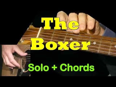 "THE BOXER" | Easy Guitar Solo/Chords + TAB | GuitarNick.com