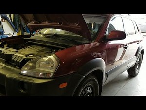2008 Hyundai Tucson 2.7L Oil Change