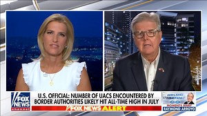 AMERICANS 'OUGHT TO BE DAMN ANGRY': Texas Lt. Gov. Dan Patrick rails against the Biden administration for continuing to not call the border a 'crisis' on 'The Ingraham Angle.' https://fxn.ws/3rPJS6C | Fox News