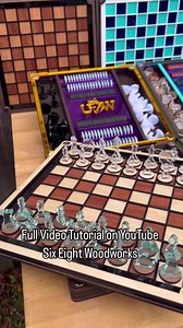 1.3K views | I had so much fun making these chess sets. Loads of possibilities. Full video with overview of the materials and tutorial showing how easy it is to make these. _ _ _ #lasercuttingwood #laserengravingideas #chessset #chessboard #woodworkingproject | xTool | Facebook